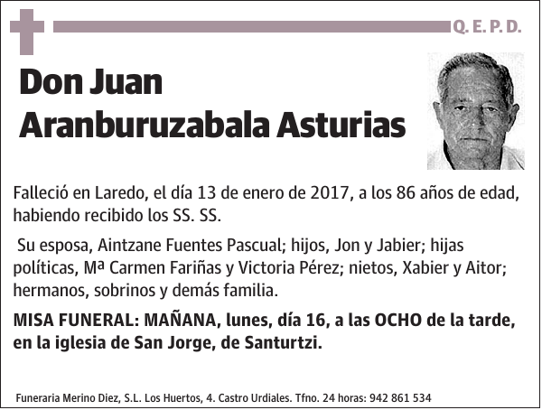 Juan Aranburuzabala Asturias