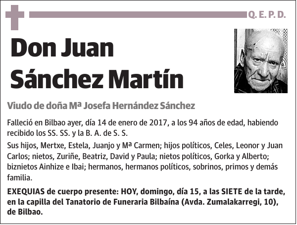 Juan Sánchez Martín