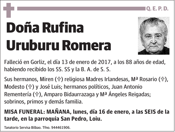 Rufina Uruburu Romera