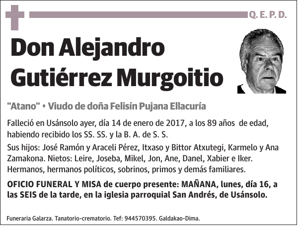 Alejandro Gutiérrez Murgoitio