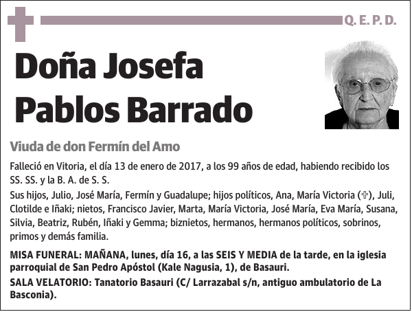 Josefa Pablos Barrado