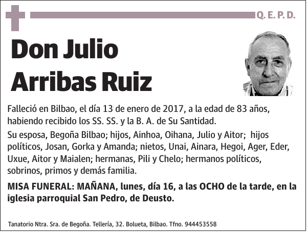 Julio Arribas Ruiz