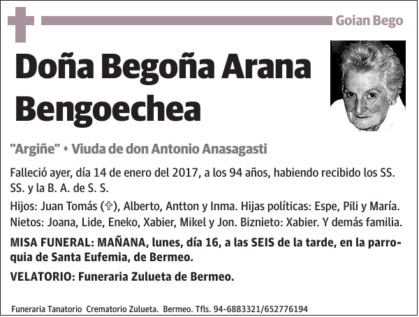 Begoña Arana Bengoechea