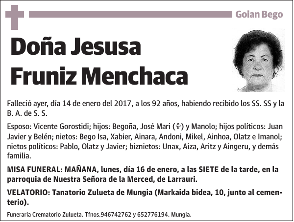 Jesusa Fruniz Menchaca