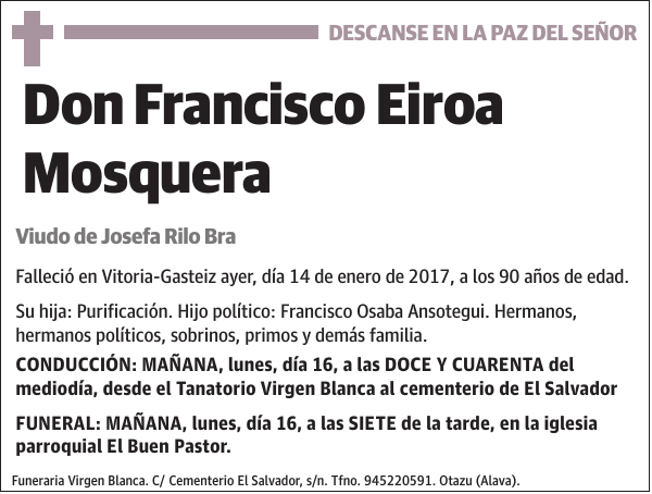 Francisco Eiroa Mosquera