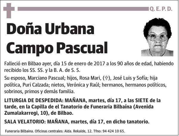 Urbana Campo Pascual