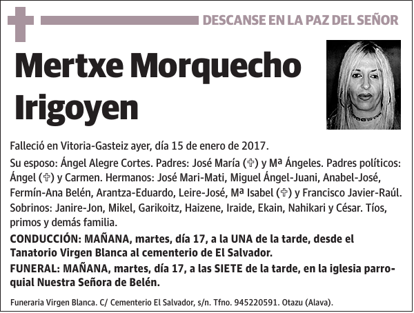 Mertxe Morquecho Irigoyen