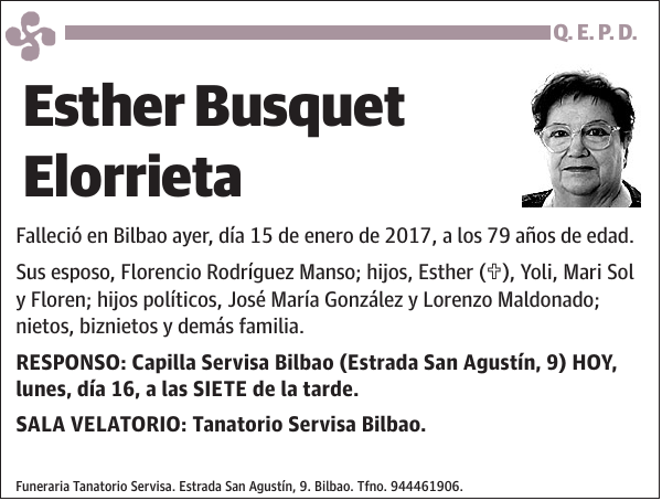 Esther Busquet Elorrieta