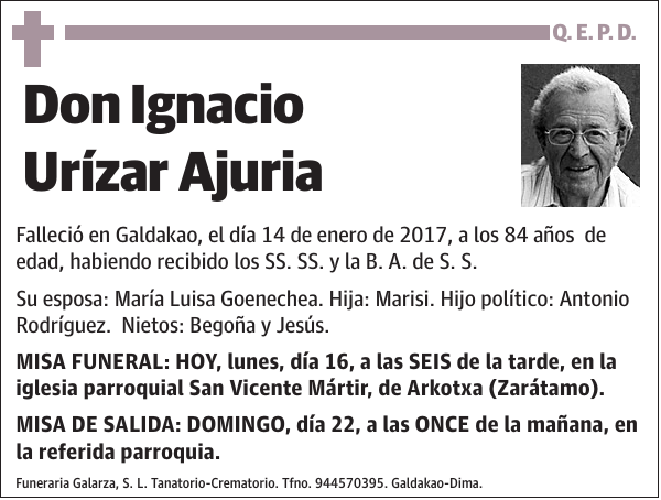 Ignacio Urízar Ajuria