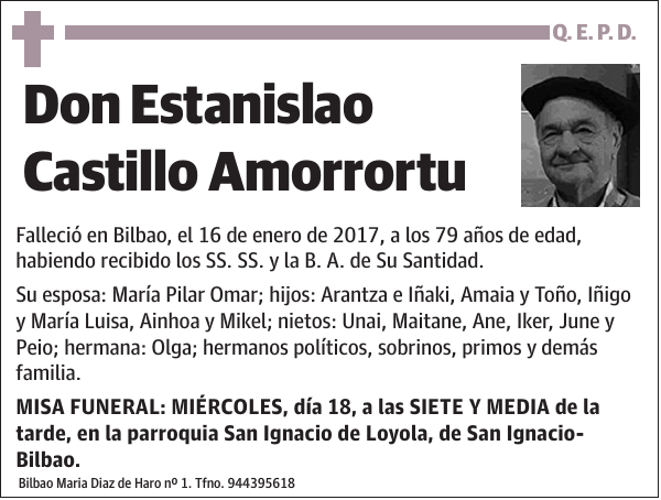 Estanislao Castillo Amorrortu