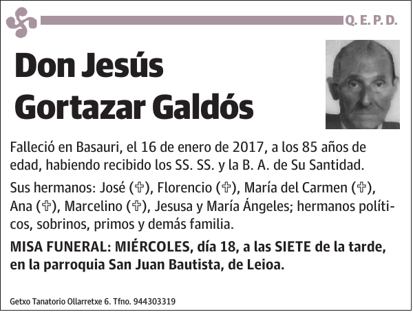 Jesús Gortazar Galdós