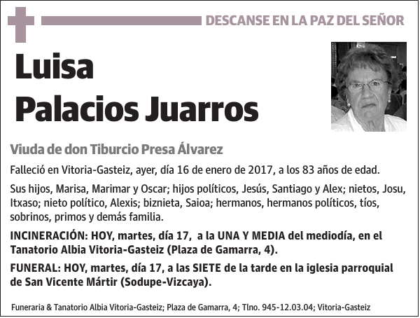 Luisa Palacios Juarros