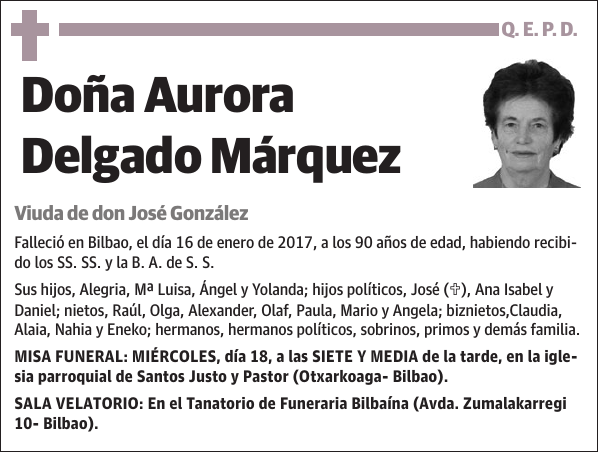 Aurora Delgado Márquez