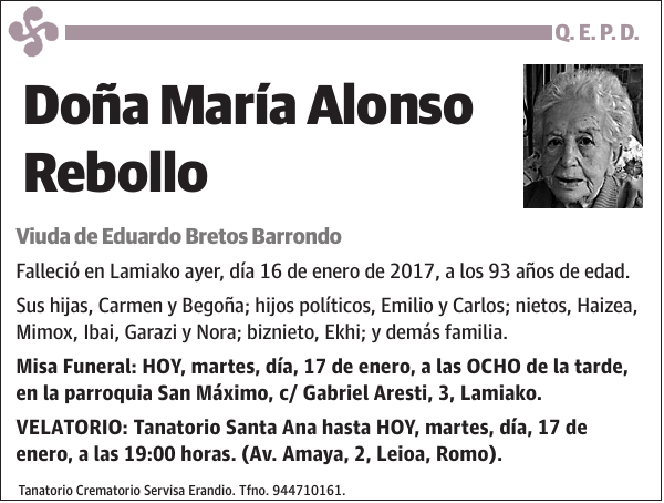 María Alonso Rebollo