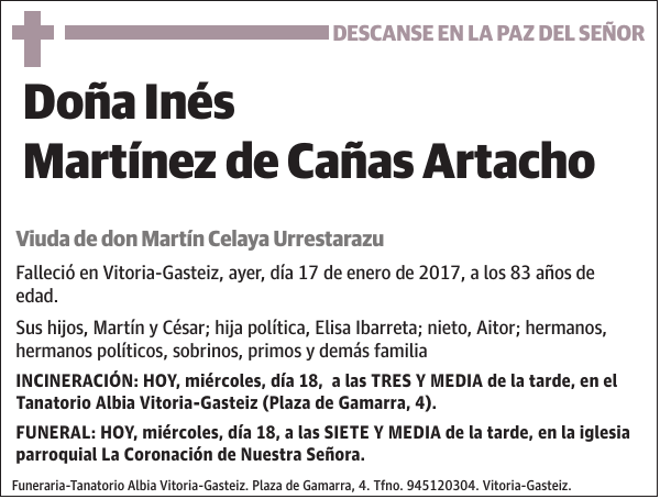 Inés Martínez de Cañas Artacho