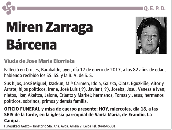 Miren Zarraga Bárcena