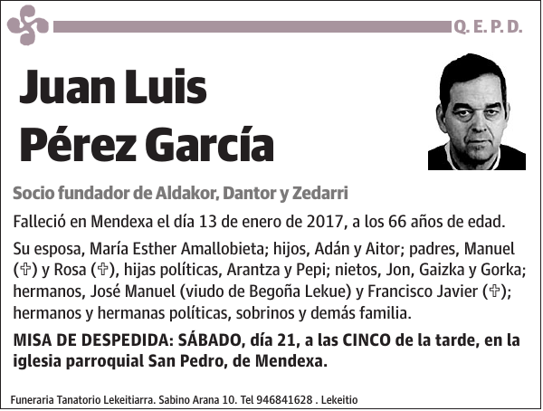 Juan Luis Pérez García