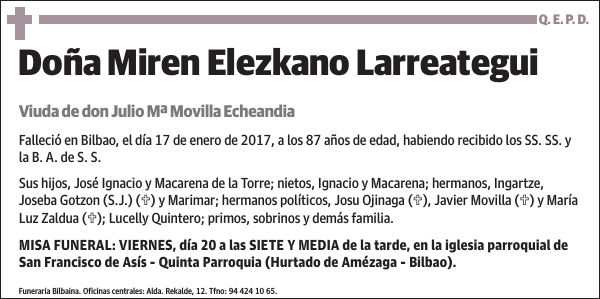 Miren Elezkano Larreategui