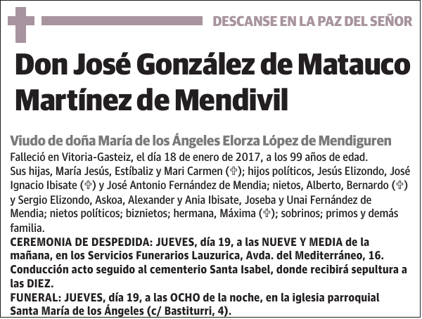 José González de Matauco Martínez de Mendivil