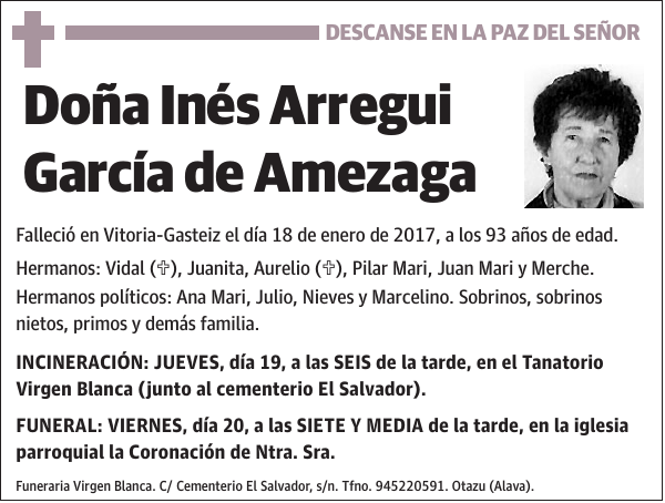 Inés Arregui García de Amezaga