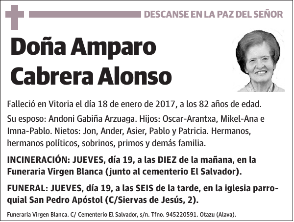 Amparo Cabrera Alonso