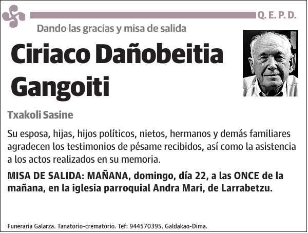 Ciriaco Dañobeitia Gangoiti