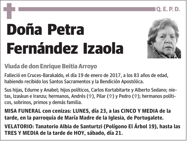 Petra Fernández Izaola