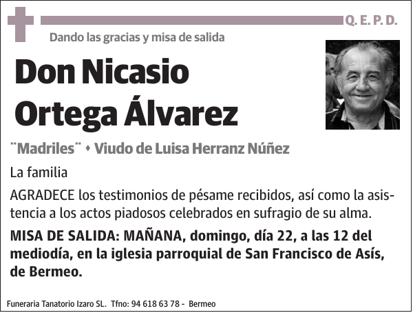 Nicasio Ortega Álvarez