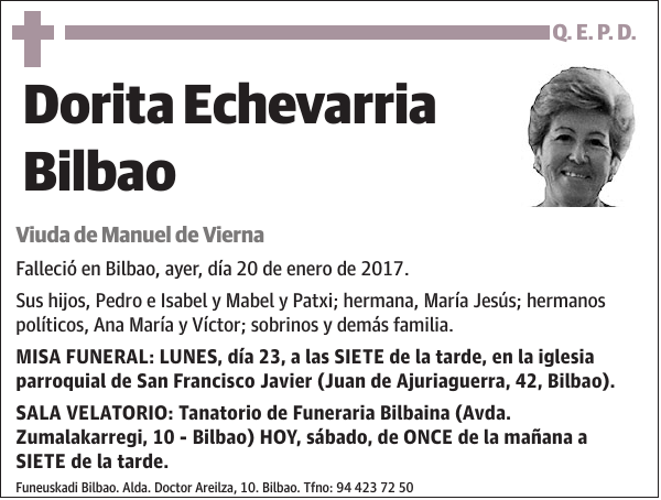 Dorita Echevarria Bilbao