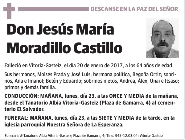 Jesús María Moradillo Castillo