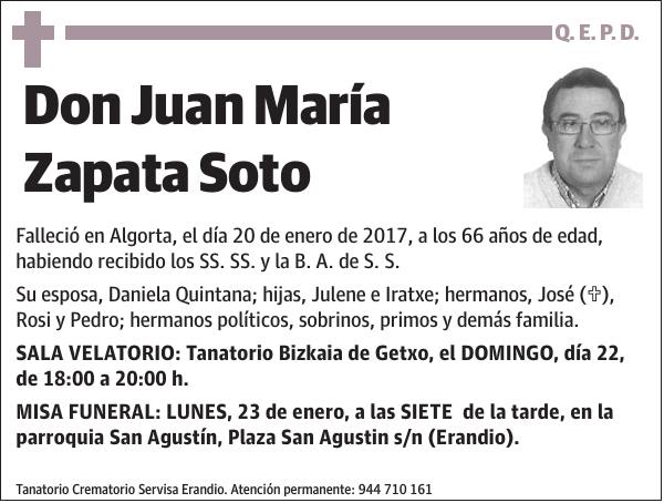 Juan María Zapata Soto