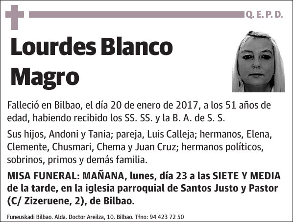 Lourdes Blanco Magro