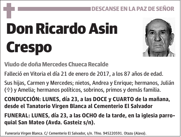 Ricardo Asin Crespo