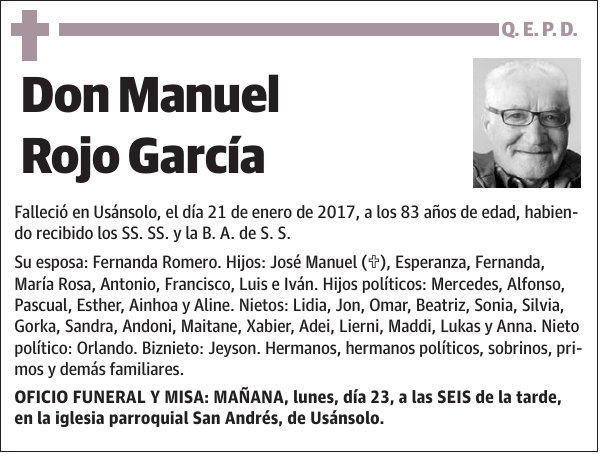 Manuel Rojo García