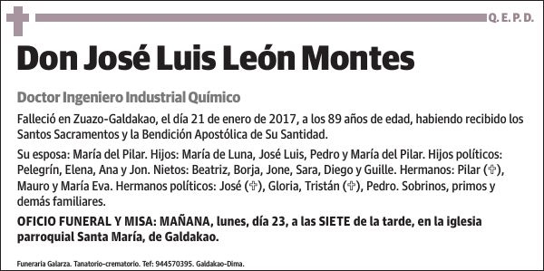 José Luis León Montes