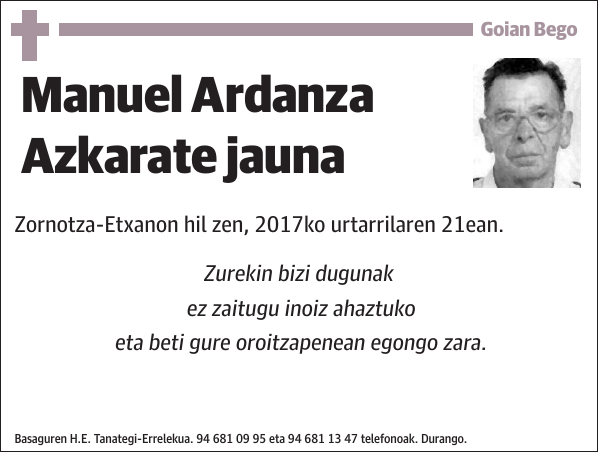 Manuel Ardanza Azkarate