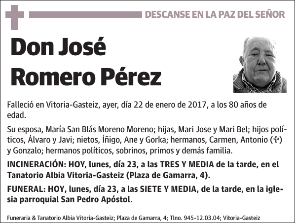 José Romero Pérez