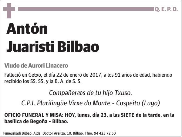 Antón Juaristi Bilbao