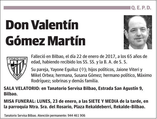 Valentín Gómez Martín