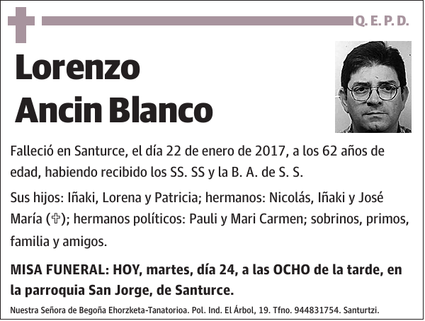 Lorenzo Ancin Blanco