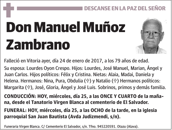 Manuel Muñoz Zambrano