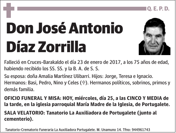 José Antonio Díaz Zorrilla