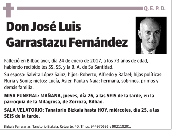 José Luis Garrastazu Fernández