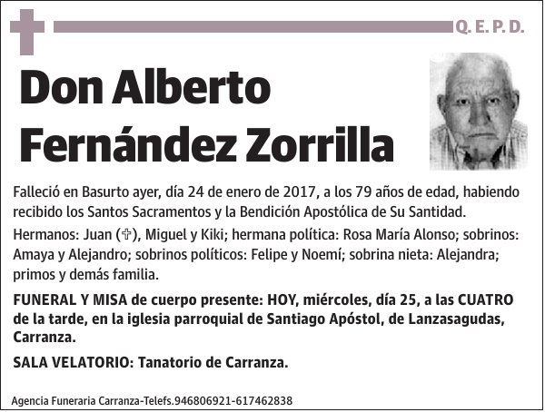 Alberto Fernández Zorrilla