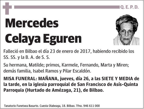 Mercedes Celaya Eguren