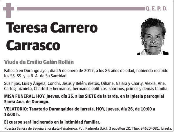 Teresa Carrero Carrasco