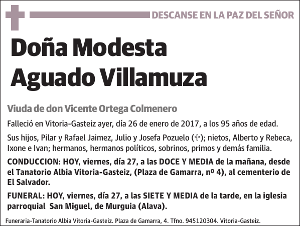 Modesta Aguado Villamuza