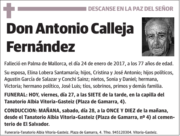 Antonio Calleja Fernández