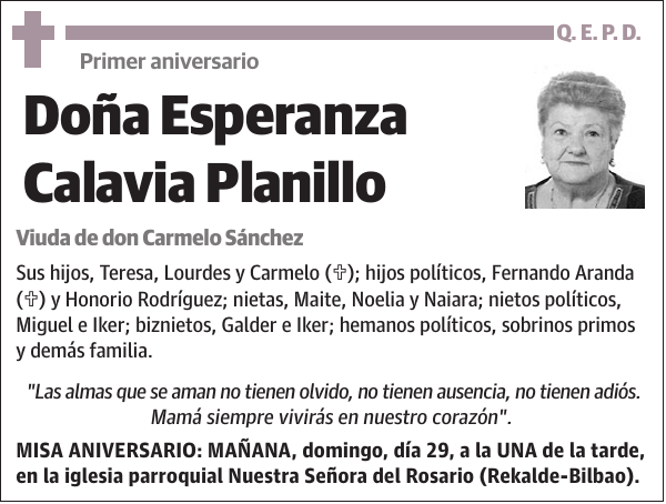 Esperanza Calavia Planillo