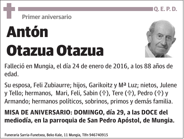 Antón Otazua Otazua